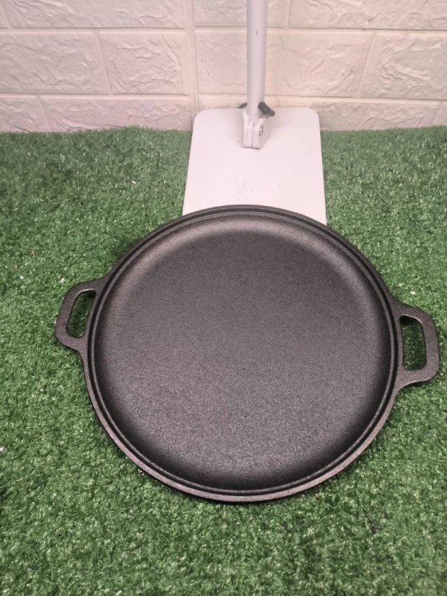 Plancha Redonda Hierro Fundido 27cm