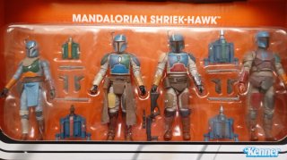 Star Wars Mandalorian Shriek-Hawk Vintage dañado