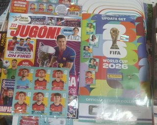 Pack Cromos Mundial 2026 y Jugón 232