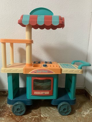 Carrito Comida Rápida Juguete
