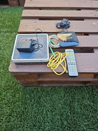Router Movistar Fibra con Mando decodificador