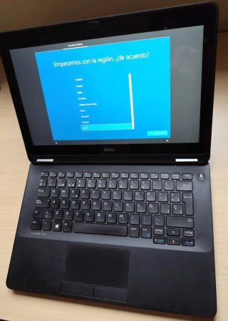 Portátil DELL pantalla táctil