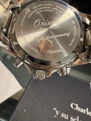 Reloj Orient RA-TX0210L Edición Limitada 75 aniver