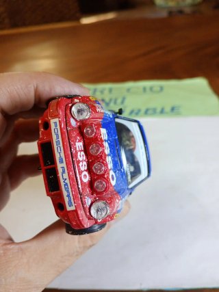 Scalextric Porsche Carrera RS Nieve