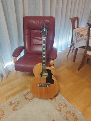 Guitarra Electroacústica HB Custom Line King-CE NT