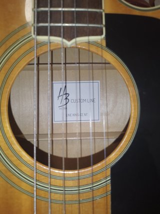 Guitarra Electroacústica HB Custom Line King-CE NT