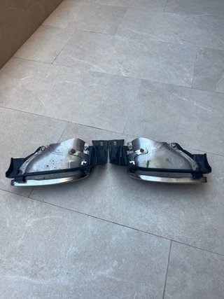 Colas de escape cromadas Mercedes clase A W176