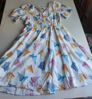 Vestido Verano Kling Estampado Velero