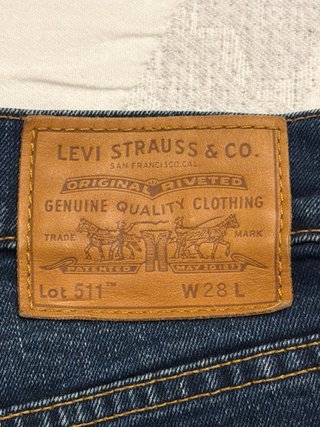 Pantalón corto vaquero Levi’s 511 W28