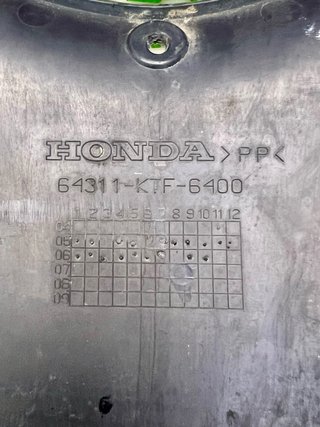 Tapa Batería Honda Sh 125/150 i
