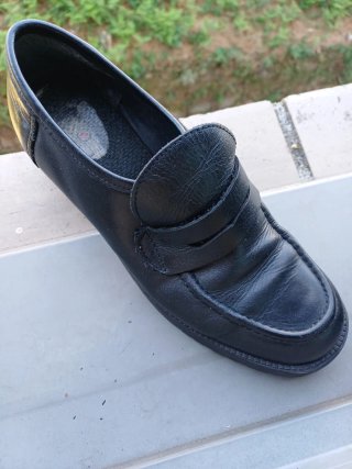 Zapatos de tacón negros talla 37