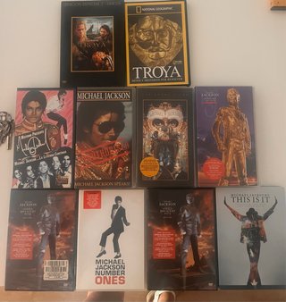 Pack Michael Jackson VHS y DVD