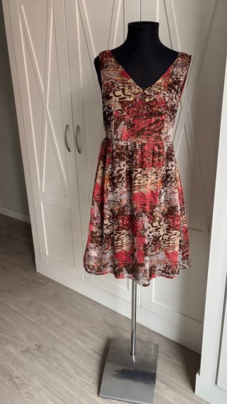 Vestido corto Md’M estampado