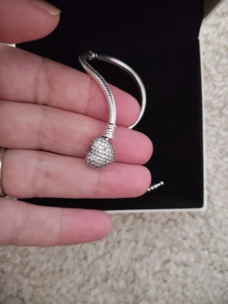 Pulsera Pandora Plata con Circonitas