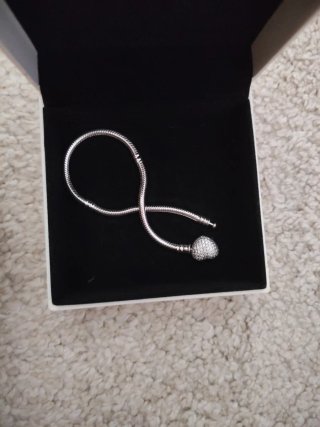 Pulsera Pandora Plata con Circonitas