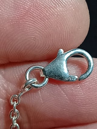 Pulsera Plata Ley rubí facetado