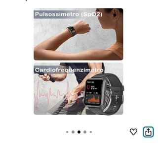 Smartwatch Bluetooth Android/iOS Conta Passi