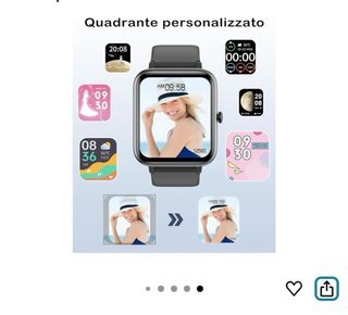 Smartwatch Bluetooth Android/iOS Conta Passi