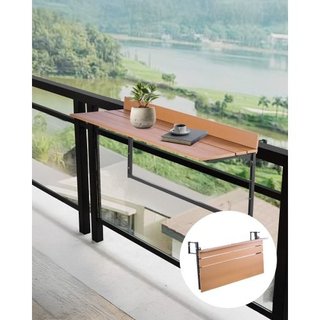 Mesa Colgante para Balcón, Mesa Plegable para Bara