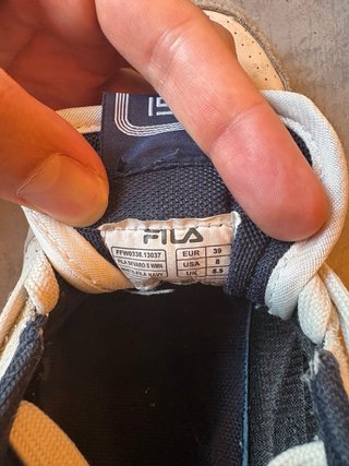 Zapatillas Fila Mujer Talla 39 Blancas