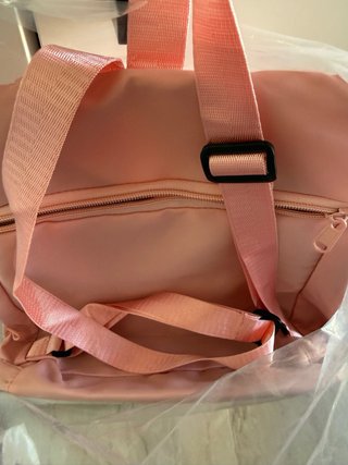 Mochila rosa gimnasio