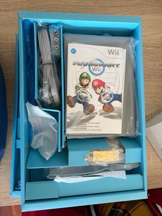 Nintendo Wii Mario Kart Pack Blanco