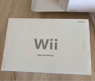 Nintendo Wii Mario Kart Pack Blanco
