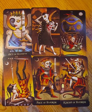 2 Tarocchi: Deviant Moon + Lenormand Della Luna