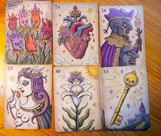 2 Tarocchi: Deviant Moon + Lenormand Della Luna