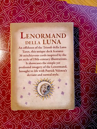2 Tarocchi: Deviant Moon + Lenormand Della Luna