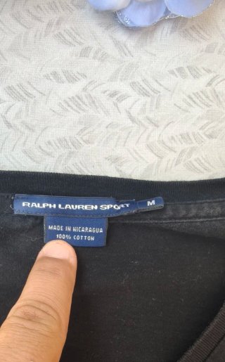 T-shirt-Ralph Lauren Sport-Donna M Nera
