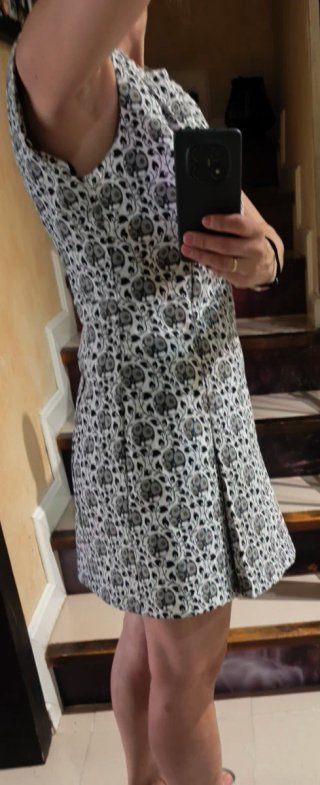 Vestido Zara Talla L Estampado Floral