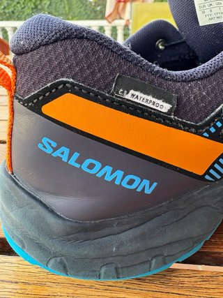 Botas Salomon Talla 39 Azul Naranja