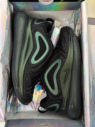 Nike Air Max 720 Zapatillas Negras y Verdes