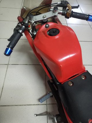 Mini Moto Infantil Roja