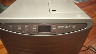 Estufa Zibro parafina gris