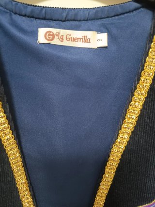 Chaleco Zíngara Bordado Multicolor La Guerrilla