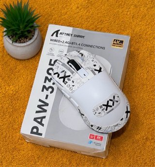 Ratón Gaming Attack Shark PAW-3395