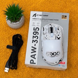 Ratón Gaming Attack Shark PAW-3395