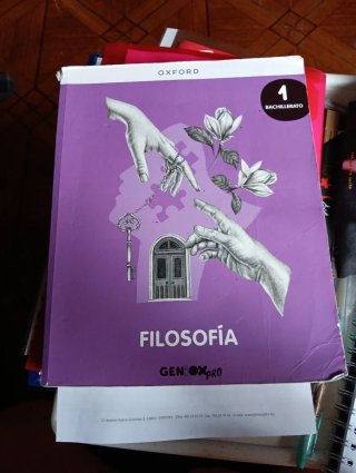 Filosofía 1º Bachillerato. Libro del estudiante...