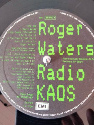 ROGER WATERS - Radio Kaos