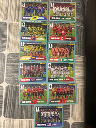 Cromos Panini Mundial 2026