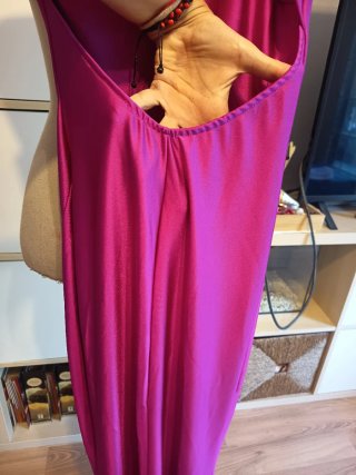 Vestido Oh Juliette Diamond dress buganvilla TU