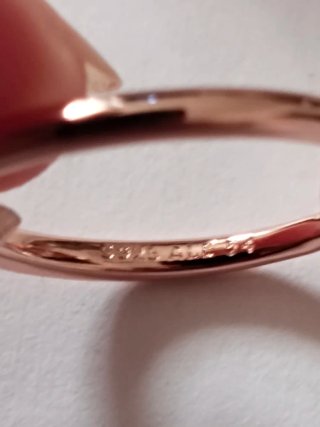 Anillo Pandora Corazón Rosa Oro