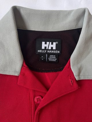 Polo Helly Hansen Talla M Rojo y Gris