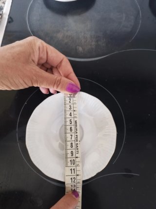 Elegante Juego 6 tazas de alta porcelana con plato