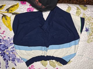 Bañador niño verde y blanco