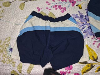 Bañador niño verde y blanco