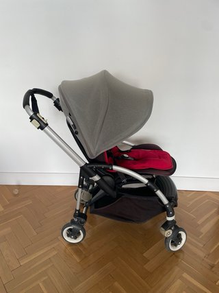 Carrito de bebé Bugaboo Bee 3 Rojo y Gris