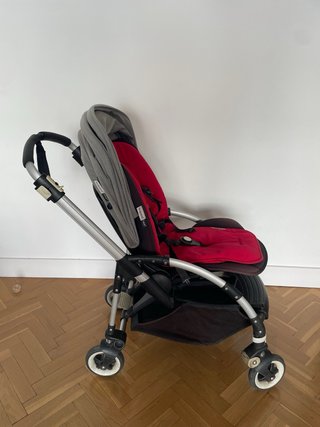Carrito de bebé Bugaboo Bee 3 Rojo y Gris